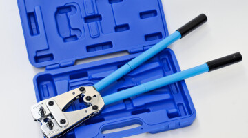 Hex hand crimp tool 6 to 120mm with case