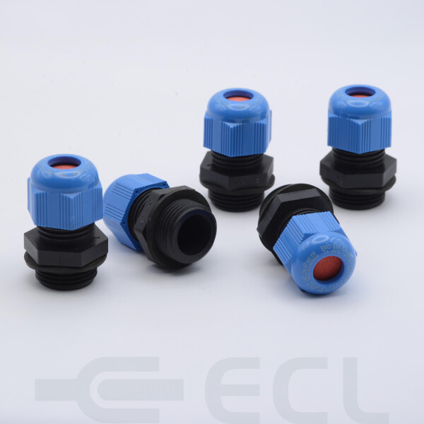 Nylon Ex i Gas Dust Rated Cable Glands