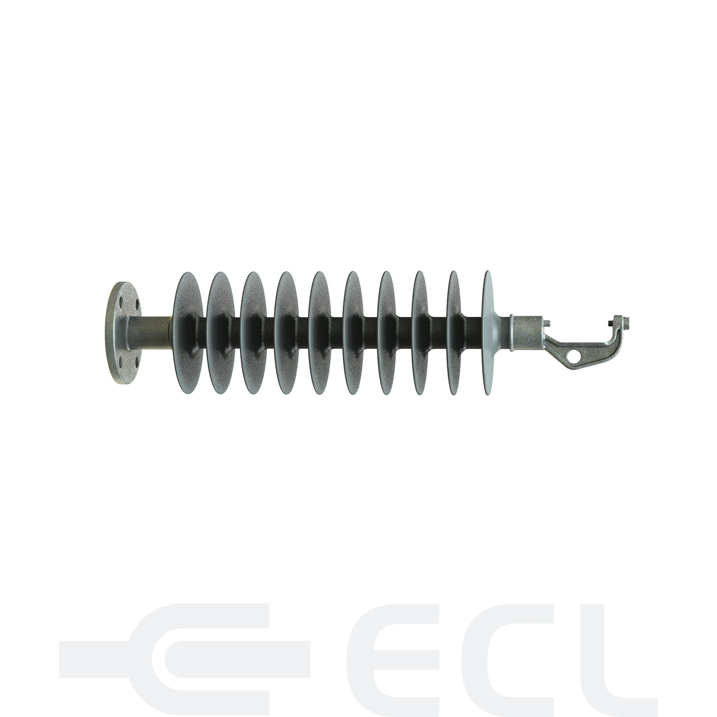 Polymer Line Post Insulators 46kV 69kV Horizontal Trunnion