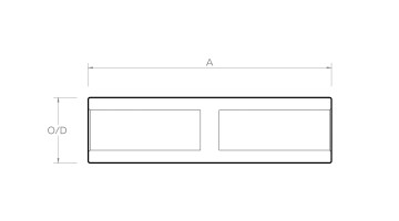 Aluminium Barrier Links dimensions