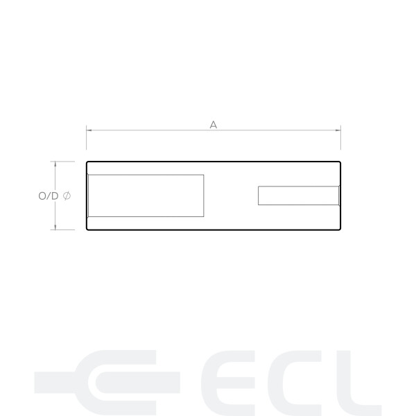 Aluminium Reducing Links dimensions