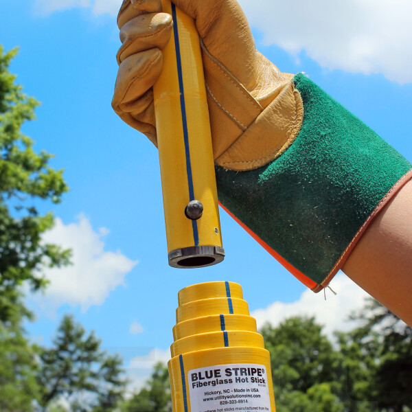 BLUE STRIPE Measuring Sticks insitu