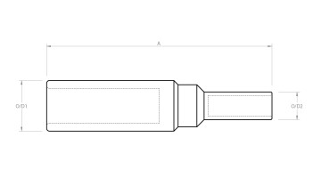 Bimetal Reducing Links for FlexAL Flexible Aluminium Cable dimensions