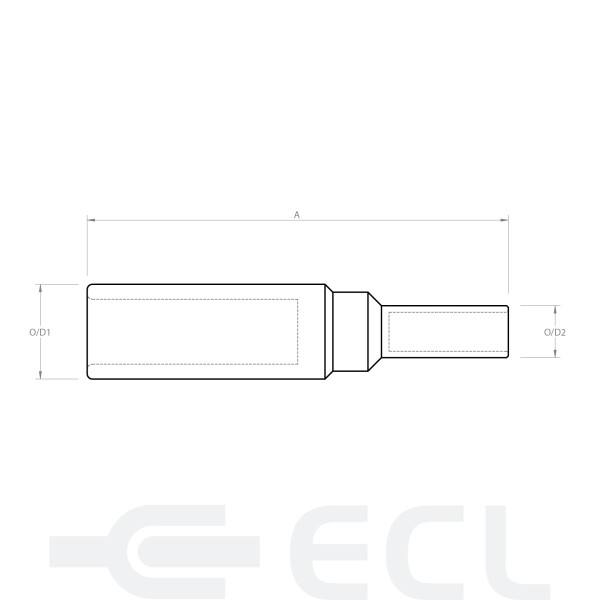 Bimetal Reducing Links for FlexAL Flexible Aluminium Cable dimensions