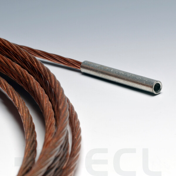 Copper Barrier Links on cable