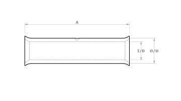 Copper Crimp Links Bellmouth dimensions