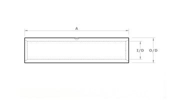 Copper Crimp Links dimensions