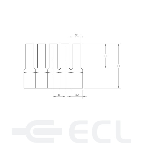 End Sleeves Insulated Roll Form dimensions