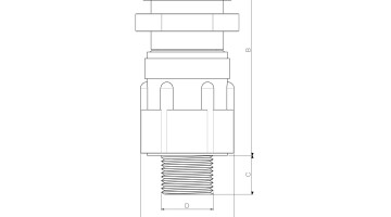 Enviroglands Ex e For SWA and Braided Cable dimensions