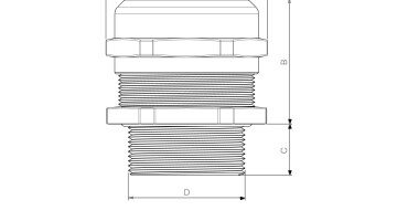 IP68 Cable Glands dimensions