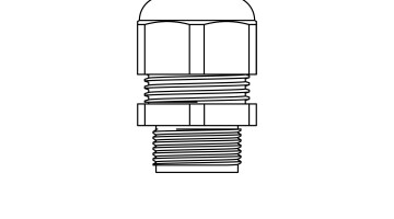 Nylon Cable Glands dimensions