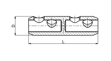 Shearhead Connector Links ECZS Type Up to 36kV dimensions